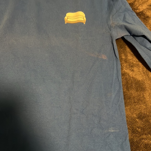 brockhampton iridescence long sleeve royal blue couch t-shirt men’s medium - Picture 6 of 6